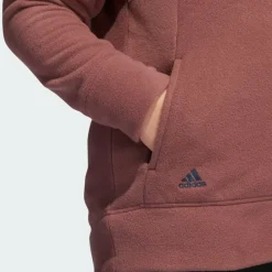 Adidas Full Zip Fleece Outerwear Jacket Golf Apparel