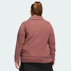 Adidas Full Zip Fleece Outerwear Jacket Golf Apparel