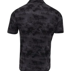 Adidas Go-To Printed Mesh Shirt Polo Short Sleeve Golf Apparel