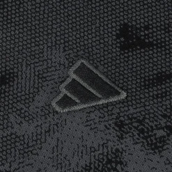 Adidas Go-To Printed Mesh Shirt Polo Short Sleeve Golf Apparel