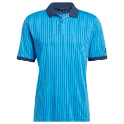 Adidas Jacquard HEAT.RDY Shirt Polo Short Sleeve Golf Apparel