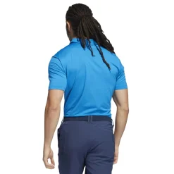 Adidas Ottoman Pencil Stripe Shirt Polo Short Sleeve Golf Apparel