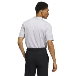 Adidas Ottoman Pencil Stripe Shirt Polo Short Sleeve Golf Apparel