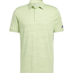 Adidas Space-Dyed Striped Shirt Polo Short Sleeve Golf Apparel