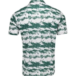 Adidas Ultimate 365 HEAT.RDY Stripe Shirt Polo Short Sleeve Golf Apparel