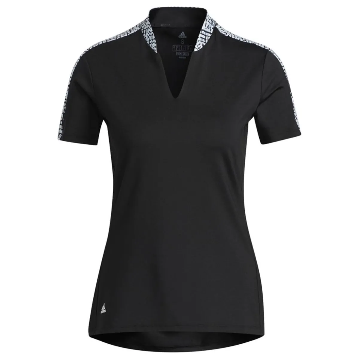 Adidas Ultimate 365 Printed Shirt Polo Short Sleeve Golf Apparel