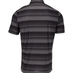 Adidas Ultimate365 Heat RDY Stripe Shirt Polo Short Sleeve Golf Apparel
