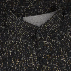 Adidas Ultimate365 Power Grid Print Shirt Polo Short Sleeve Golf Apparel
