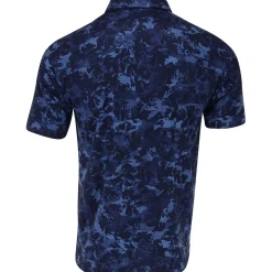 Ben Hogan All Over Floral Camo Shirt Polo Short Sleeve Golf Apparel