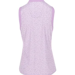 Ben Hogan Sleeveless Essential Floral Shirt Polo Short Sleeve Golf Apparel