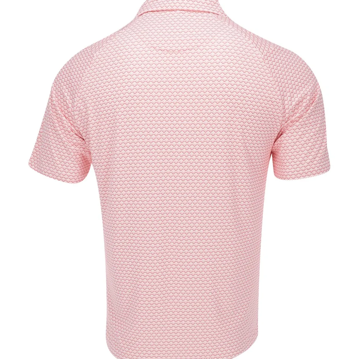 Callaway All Over Gradient CHEV Printed Shirt Polo Short Sleeve Golf Apparel