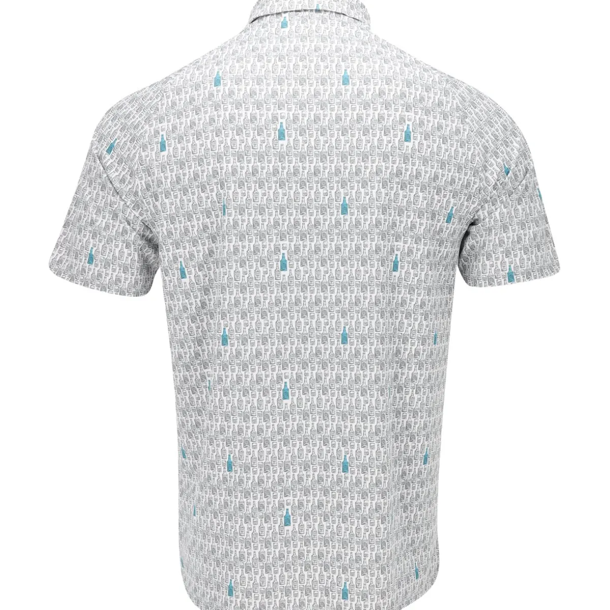 Callaway All Over Scotch Novelty Print Shirt Polo Short Sleeve Golf Apparel