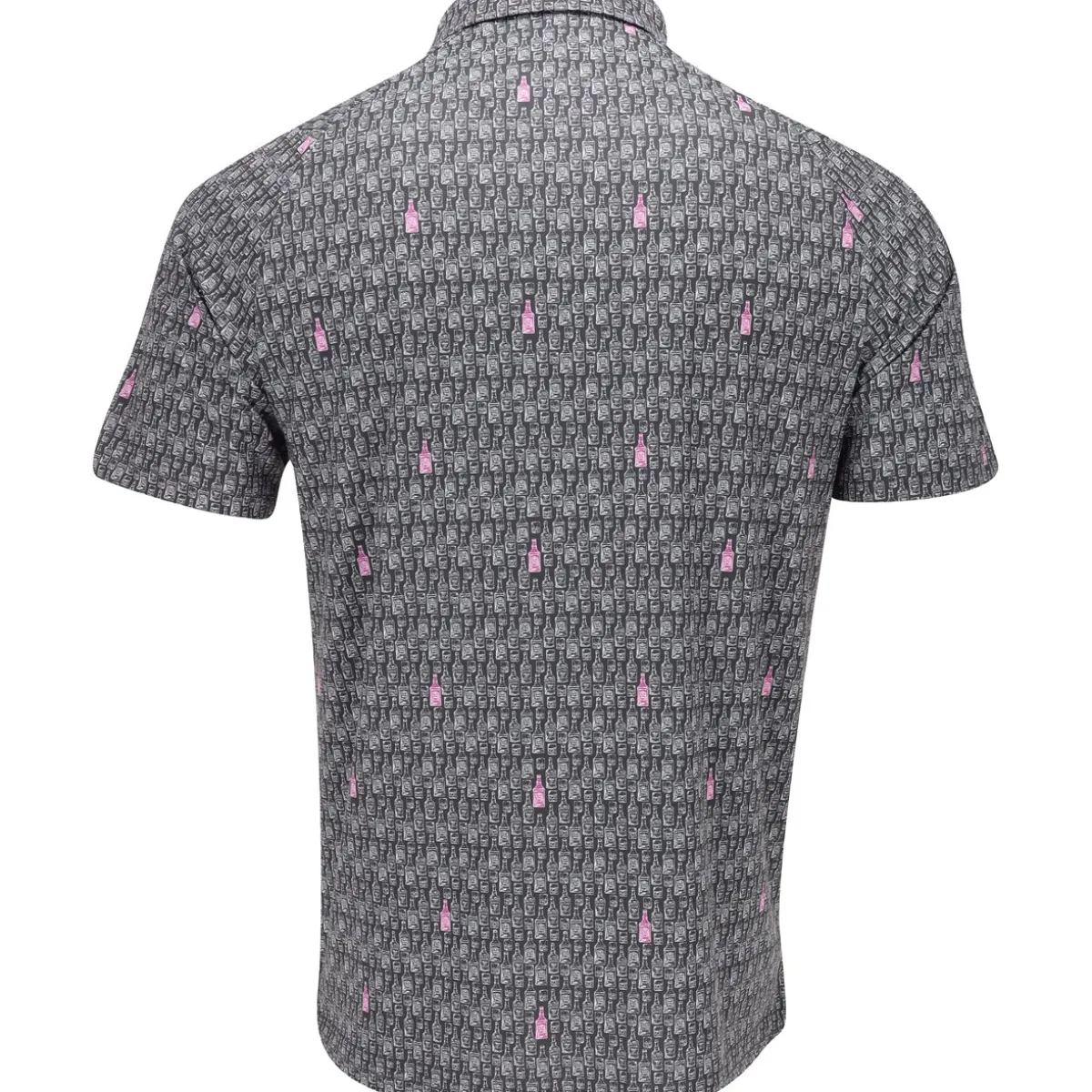 Callaway All Over Scotch Novelty Print Shirt Polo Short Sleeve Golf Apparel