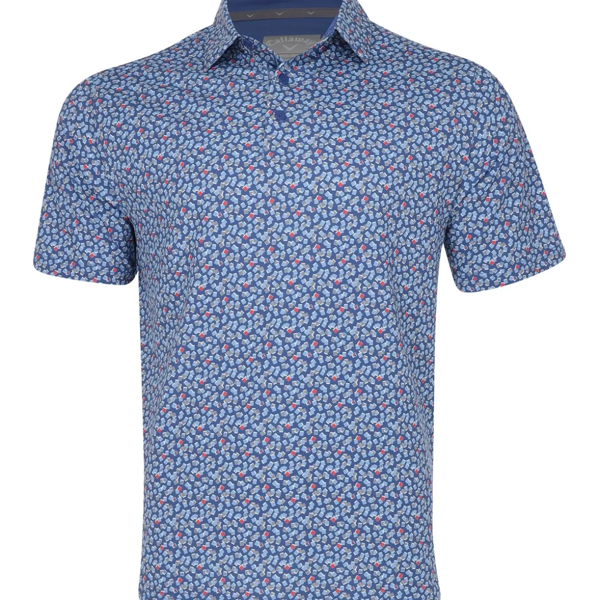 Callaway Polaroid Confetti Shirt Polo Short Sleeve Golf Apparel