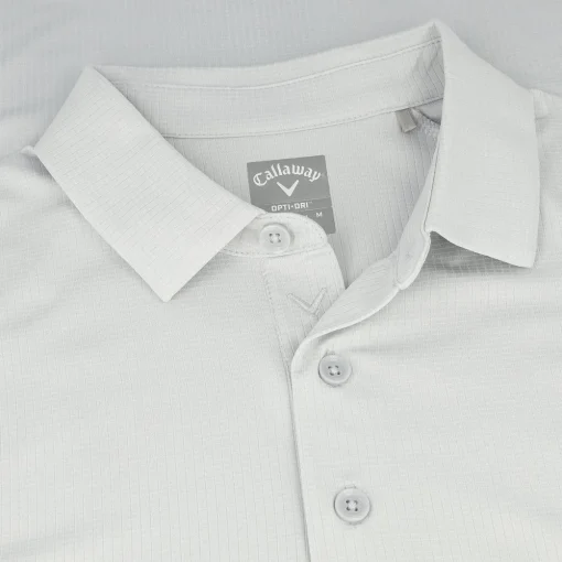 Callaway Ventilated Jacquard Classic Shirt Polo Short Sleeve Golf Apparel
