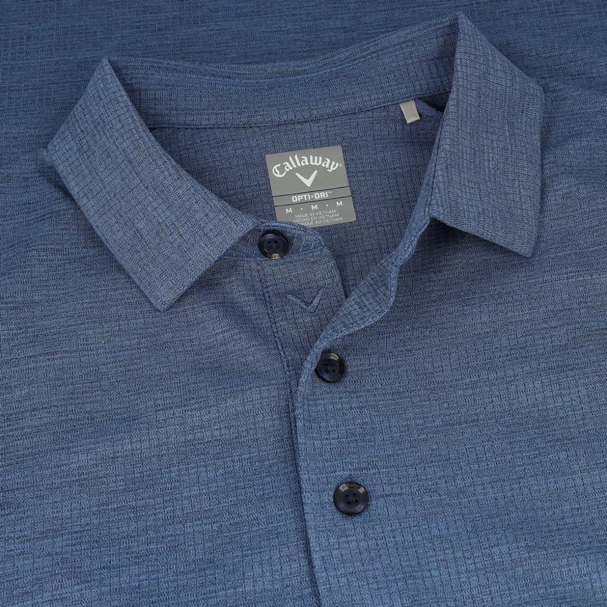 Callaway Ventilated Jacquard Classic Shirt Polo Short Sleeve Golf Apparel