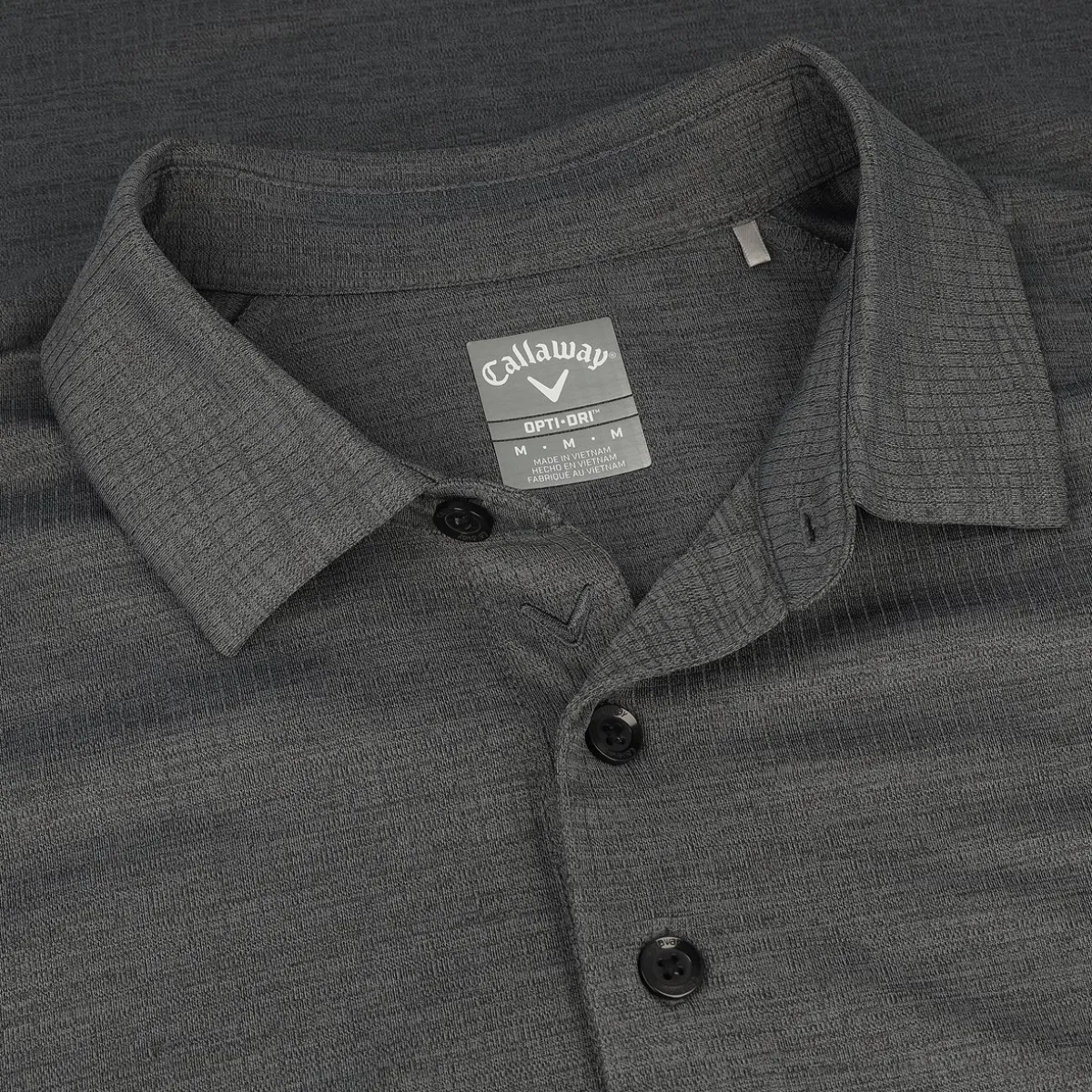 Callaway Ventilated Jacquard Classic Shirt Polo Short Sleeve Golf Apparel