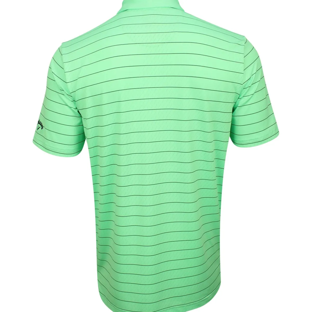 Callaway Ventilated Stripe Shirt Polo Short Sleeve Golf Apparel