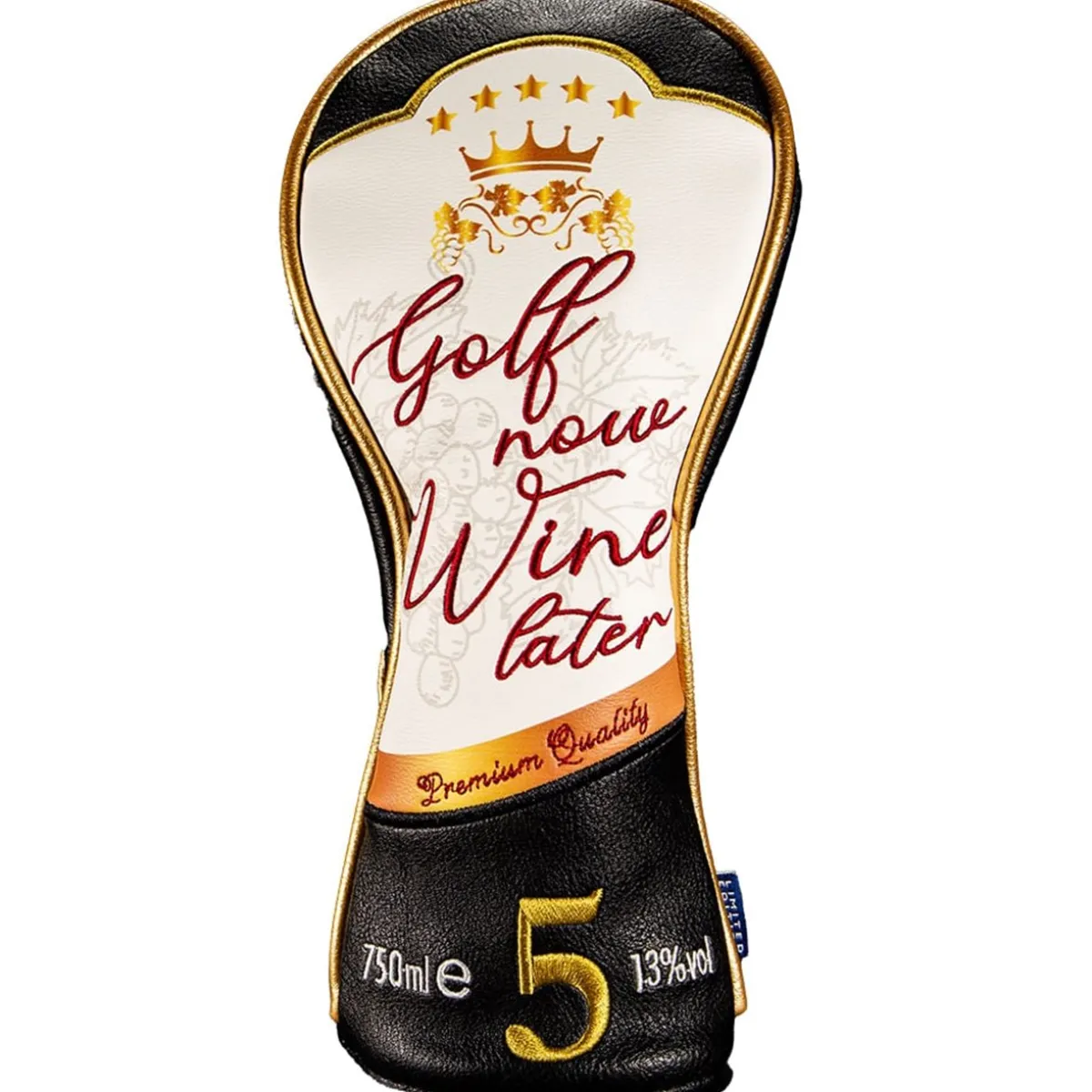 CMC Design Now Wine Later Headcover Hybrid Wood
