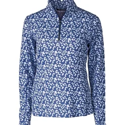 Cutter & Buck Printed Traverse Outerwear Pullover Golf Apparel