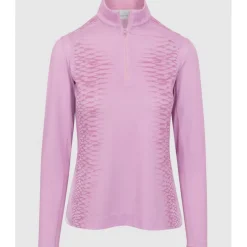 Dunning Alana Ventilated 1/4 Zip Outerwear Pullover Golf Apparel