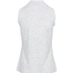 Dunning Brigid Ventilated Sleeveless Performance Shirt Polo Short Sleeve Golf Apparel