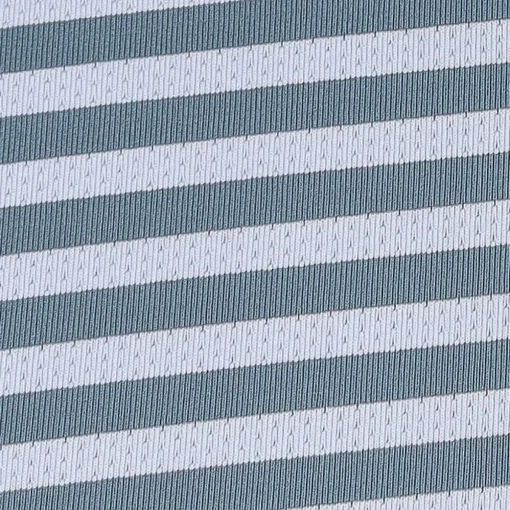 Dunning Buckhaven Ventilated Stripe Performance Shirt Polo Short Sleeve Golf Apparel