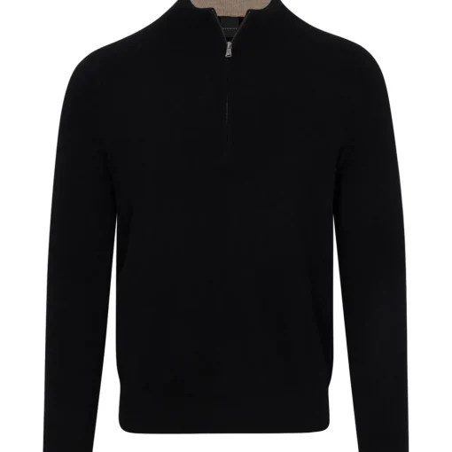 Dunning Campbell Cashmere 1/4 Zip Sweater Pullover Golf Apparel