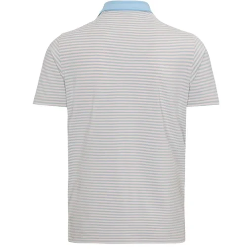Dunning Fennor Stripe Jersey Performance Shirt Polo Short Sleeve Golf Apparel