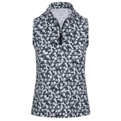 Dunning Mohill Ventilated Performance Sleeveless Shirt Polo Short Sleeve Golf Apparel