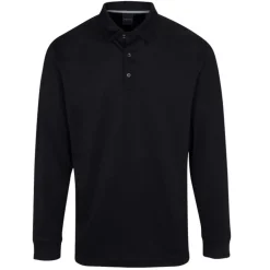 Dunning Players Pique Performance Shirt Polo Long Sleeve Golf Apparel