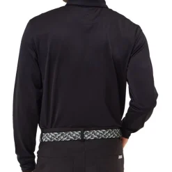 Dunning Players Pique Performance Shirt Polo Long Sleeve Golf Apparel