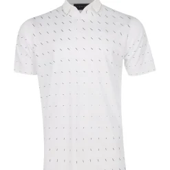Dunning Stirling Ventilated Mesh Performance Shirt Polo Short Sleeve Golf Apparel