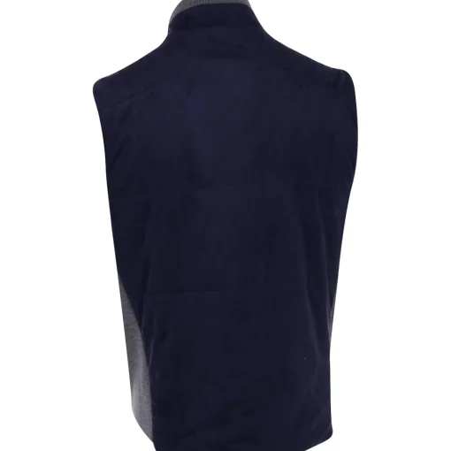 Dunning Thomas Microsuede Reversible Outerwear Vest Golf Apparel