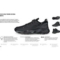 ECCO Golf Biom H5 BOA Spikeless Golf Shoes