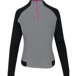 FootJoy 1/4 Zip Midlayer Colorblock Stripe Outerwear Pullover Golf Apparel