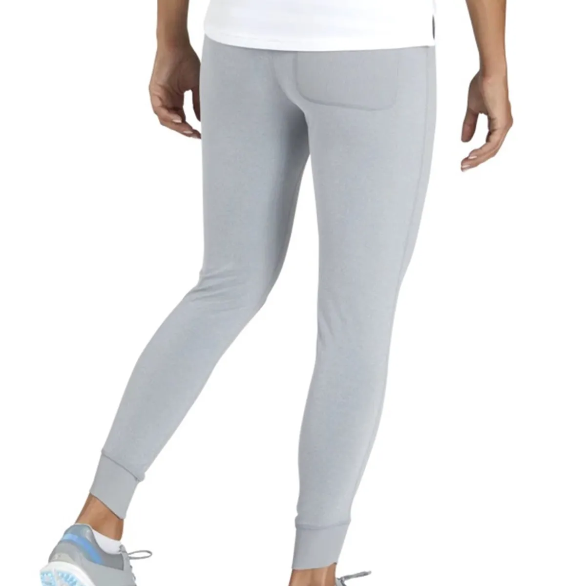 FootJoy Ankle Length Rib Block Leggings Previous Season Apparel Style Pants Athletic Golf Apparel