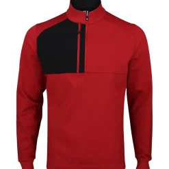 FootJoy Brushed Back Pique Sport Midlayer Previous Season Apparel Style Outerwear Pullover Golf Apparel