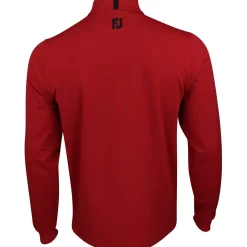 FootJoy Brushed Back Pique Sport Midlayer Previous Season Apparel Style Outerwear Pullover Golf Apparel