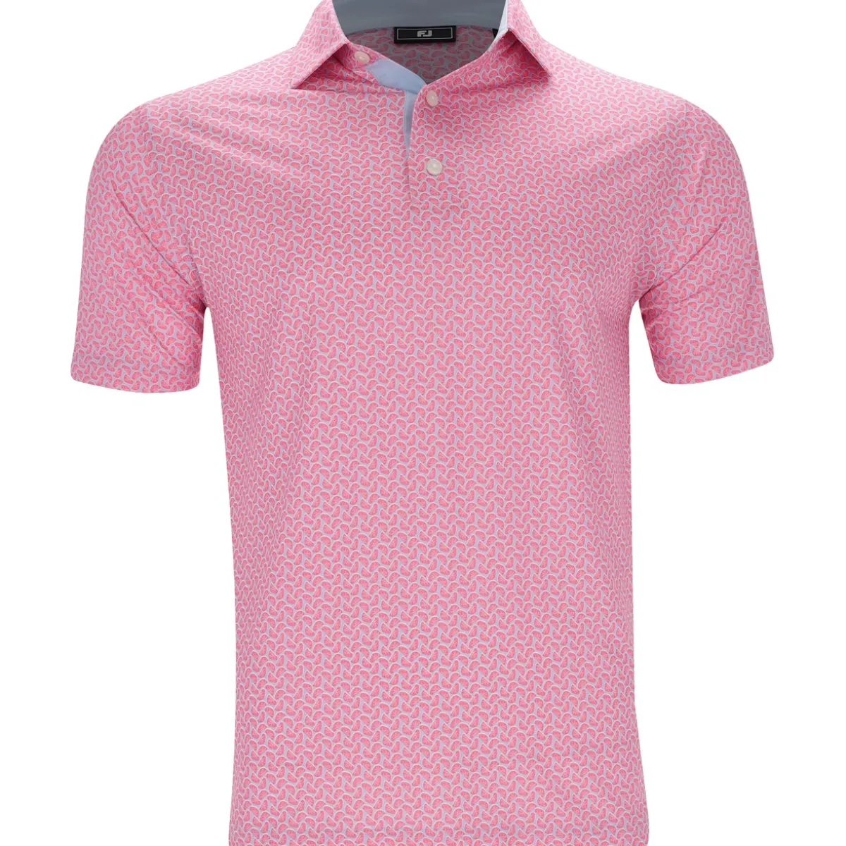 FootJoy Citrus Lisle Shirt Polo Short Sleeve Golf Apparel