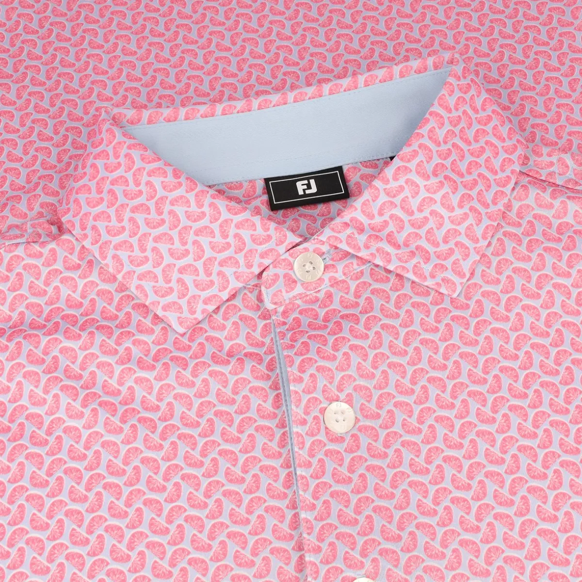 FootJoy Citrus Lisle Shirt Polo Short Sleeve Golf Apparel