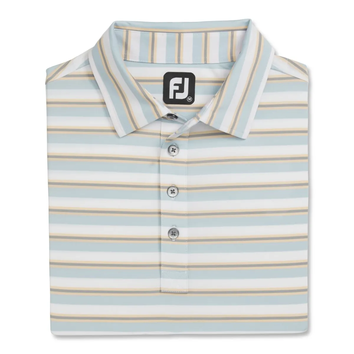 FootJoy Club Stripe Lisle Previous Season Apparel Style Shirt Polo Short Sleeve Golf Apparel