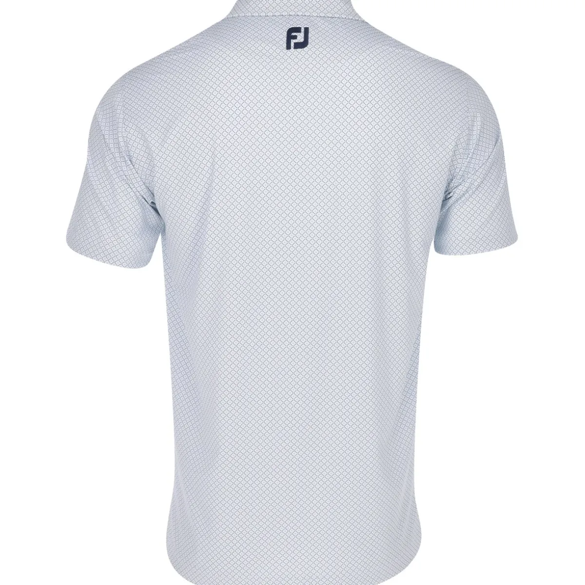 FootJoy Dot Geo Print Lisle Shirt Polo Short Sleeve Golf Apparel