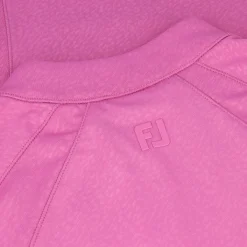 FootJoy Embossed 1/4 Zip Outerwear Pullover Golf Apparel