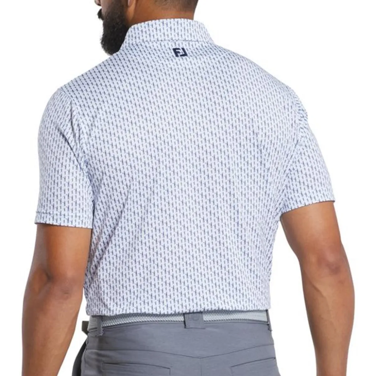 FootJoy Figure Lisle Shirt Polo Short Sleeve Golf Apparel