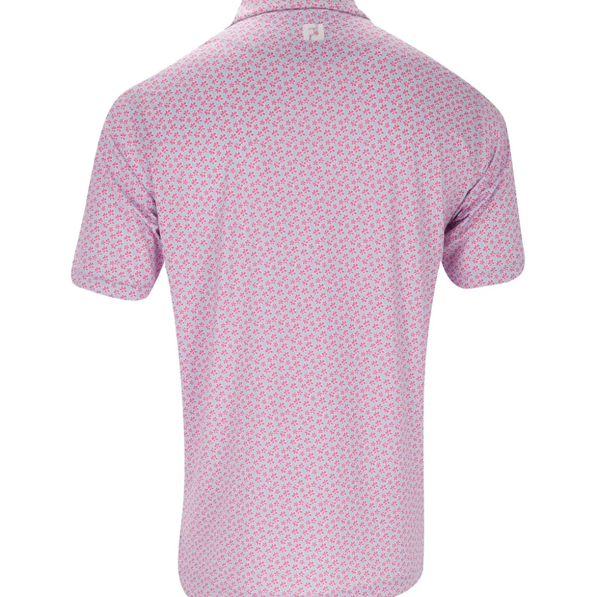 FootJoy Floral Sketch Lisle Shirt Polo Short Sleeve Golf Apparel