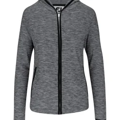 FootJoy Full Zip Space Dye Hoodie Previous Season Apparel Style Outerwear Jacket Golf Apparel