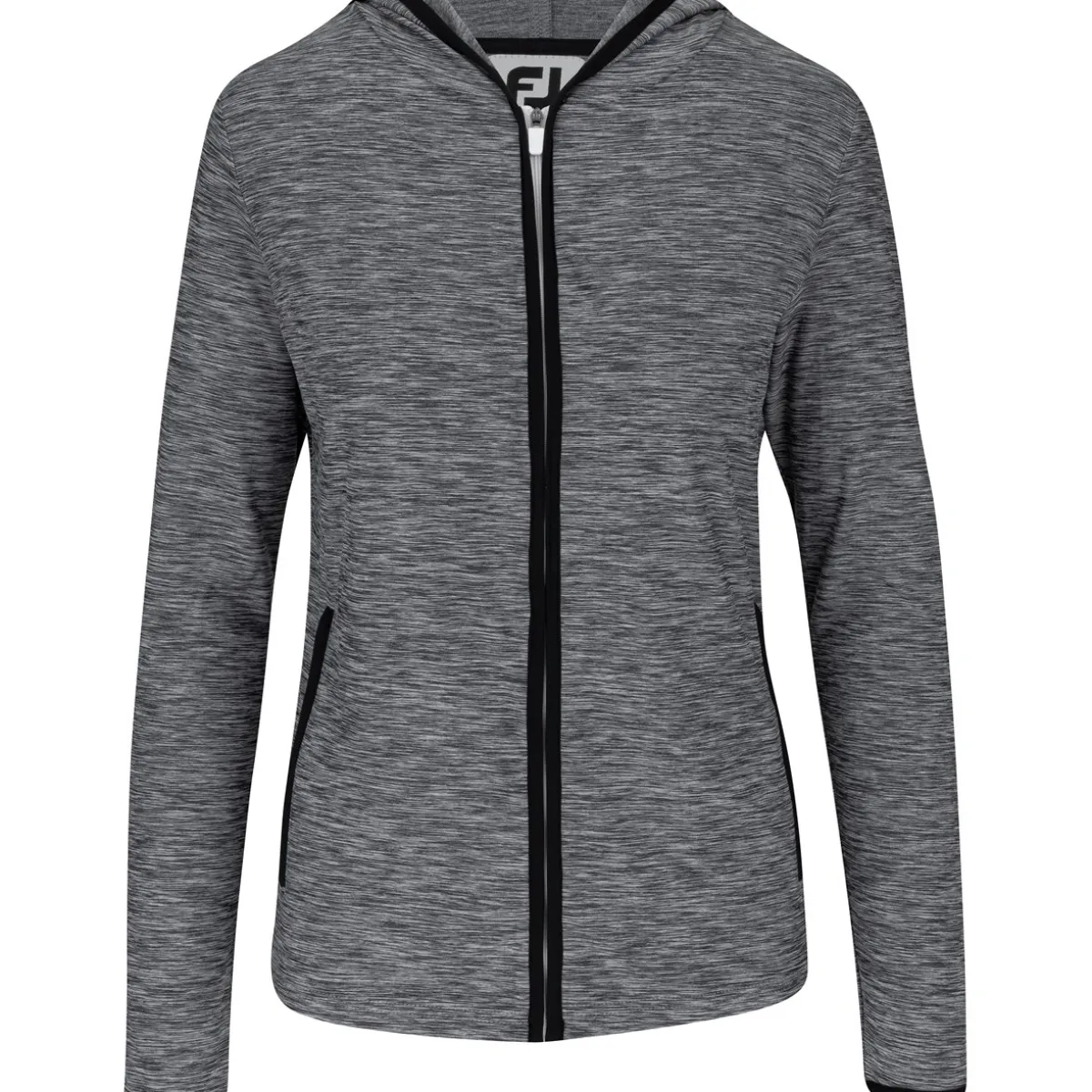 FootJoy Full Zip Space Dye Hoodie Previous Season Apparel Style Outerwear Jacket Golf Apparel
