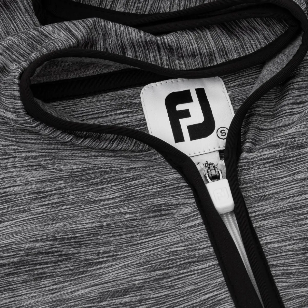 FootJoy Full Zip Space Dye Hoodie Previous Season Apparel Style Outerwear Jacket Golf Apparel