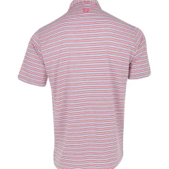 FootJoy Heather Stripe Lisle Shirt Polo Short Sleeve Golf Apparel
